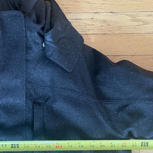 Brand New Lululemon Roam Far Wool 3-in-1 Jacket in Heathered Black / Black - Picture 11 of 12